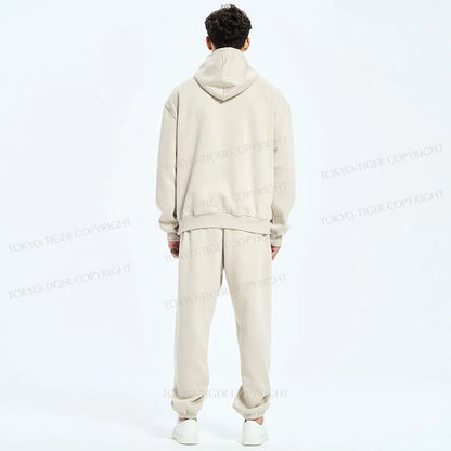 Tokyo-Tiger Cat That Was Arrested Fleece Lined Hoodie Set