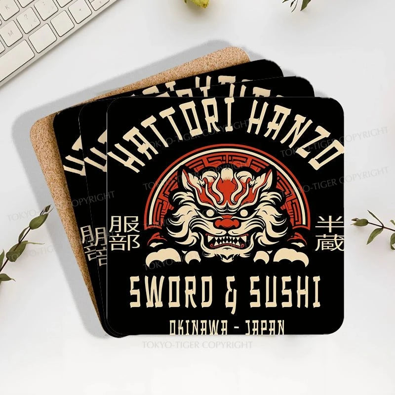 Tokyo-Tiger Hattori Hanzo Sword Coaster