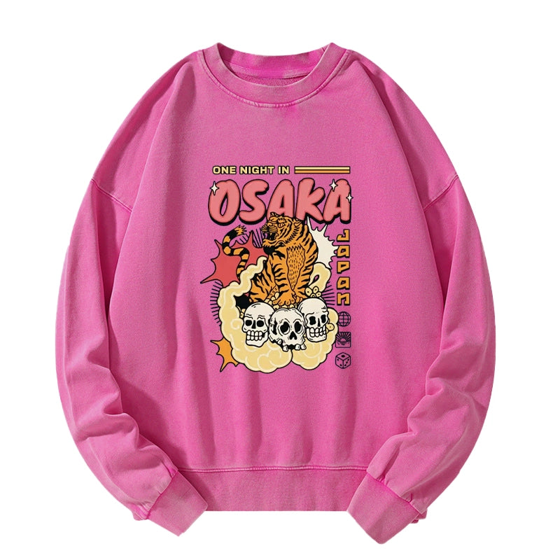 Tokyo-Tiger Osaka Tiger Washed Sweatshirt