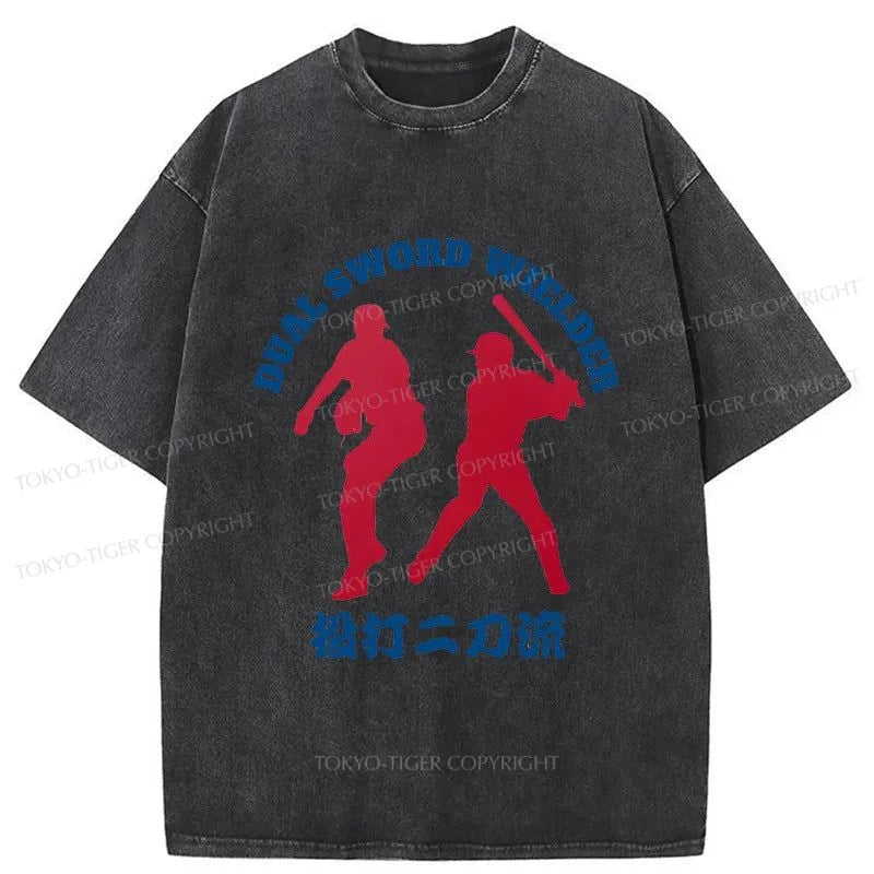 Tokyo-Tiger Otani Shohei's Skilledness Washed T-Shirt