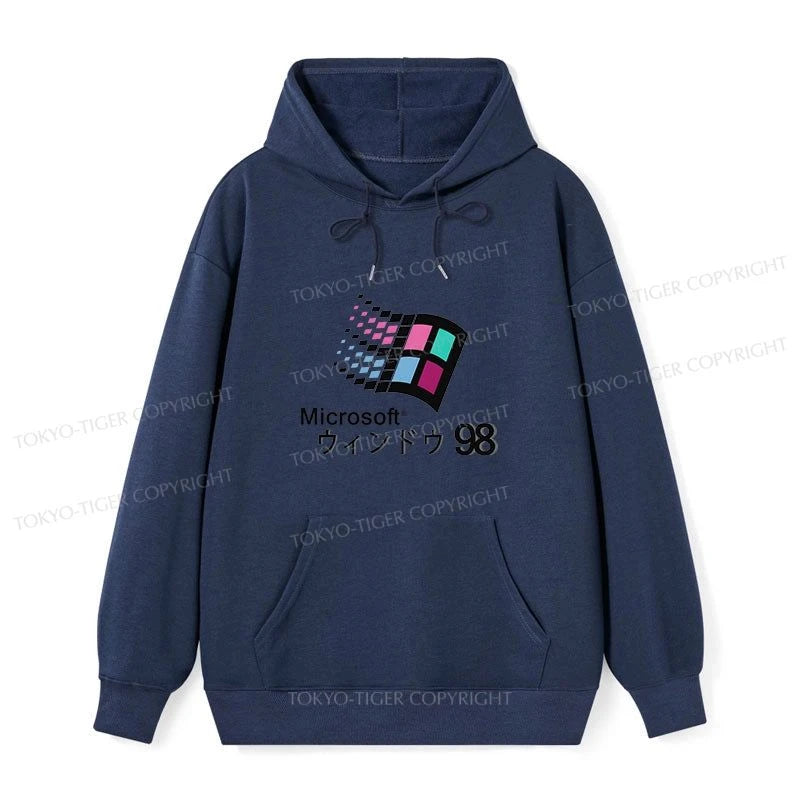 Tokyo-Tiger Microsoft Windows 98 Classic Hoodie