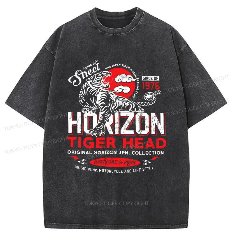 Tokyo-Tiger Vintage Tiger Japanese Washed T-Shirt