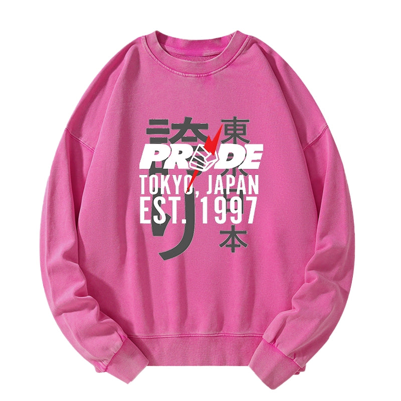 Tokyo-Tiger Pride FC Tokyo Japan Washed Sweatshirt