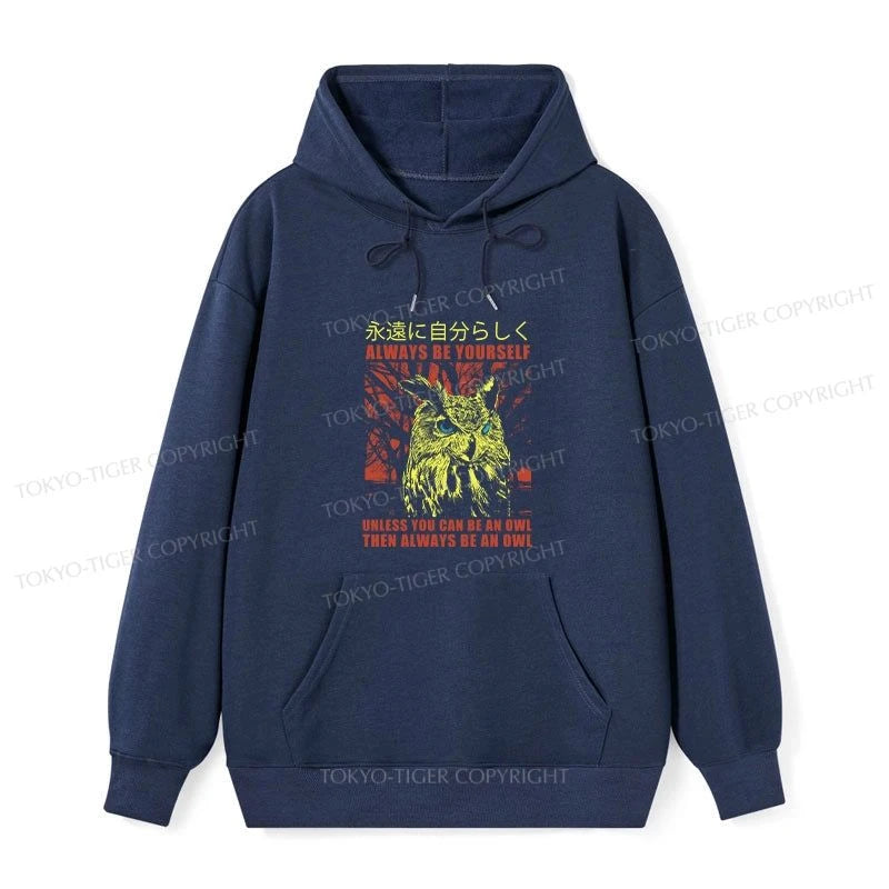 Tokyo-Tiger Always Be Yourself Japanese Classic Hoodie