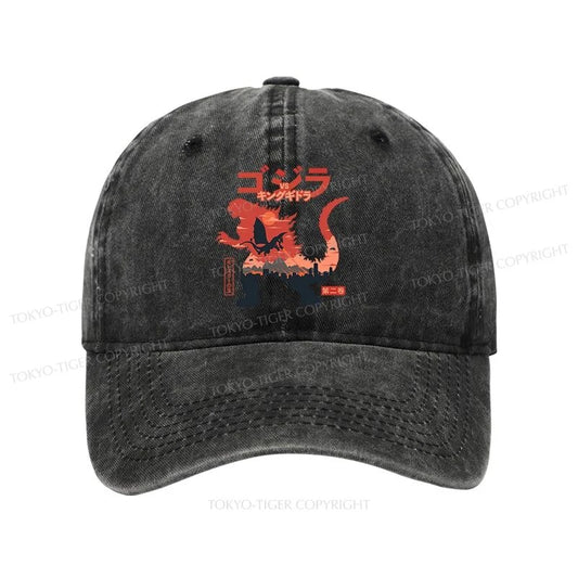 Tokyo-Tiger King of the Monsters Washed Cap