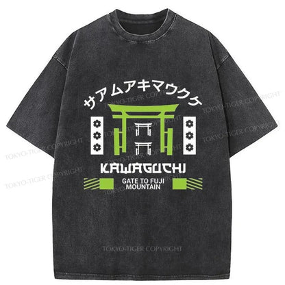 Tokyo-Tiger Kawaguchi Japanese Washed T-Shirt