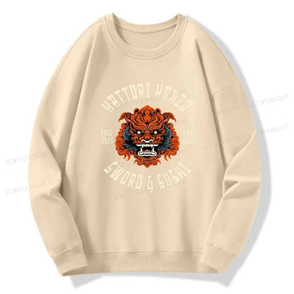 Tokyo-Tiger Japanese Hattori Hanzo Prints Sweatshirt