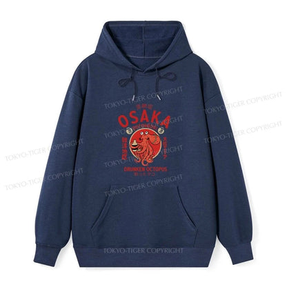 Tokyo-Tiger Drunken Octopus Japan Classic Hoodie