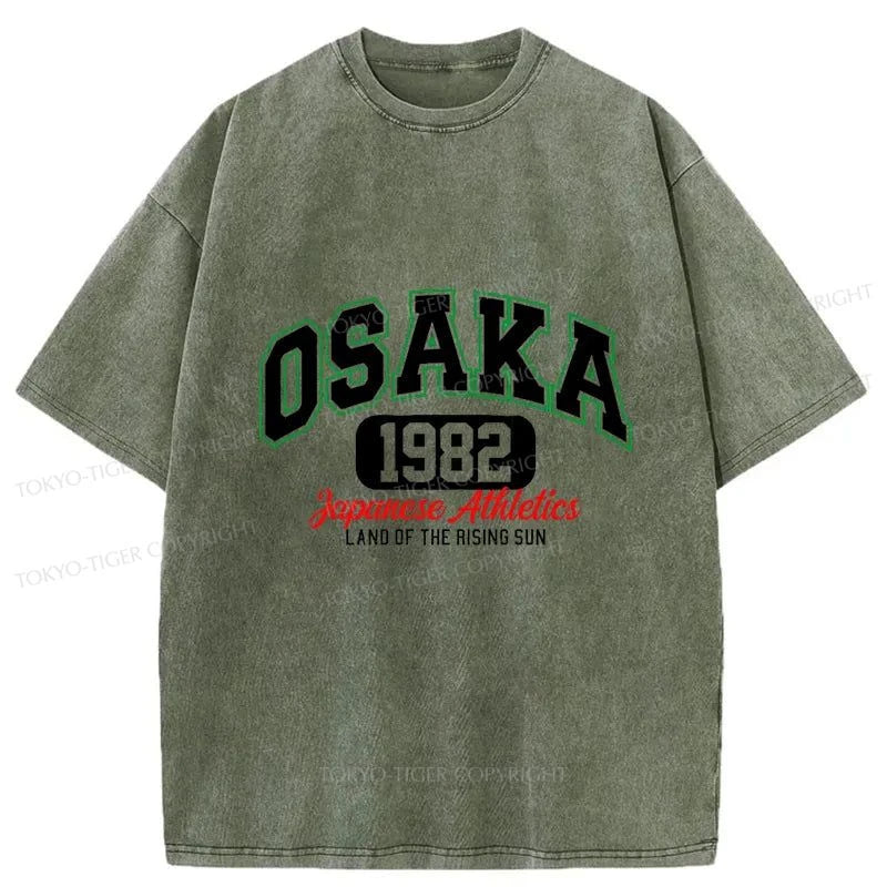 Tokyo-Tiger Osaka 1982 Japanese Washed T-Shirt