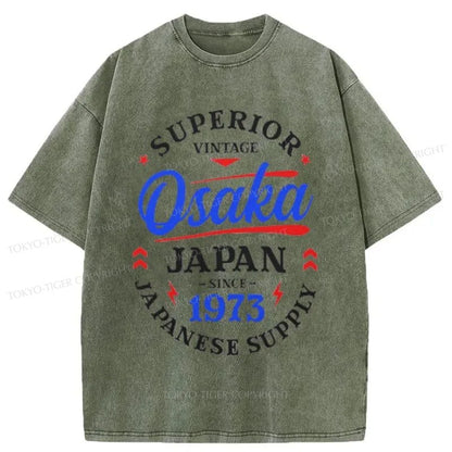 Tokyo-Tiger Superior Japanese Supply Washed T-Shirt