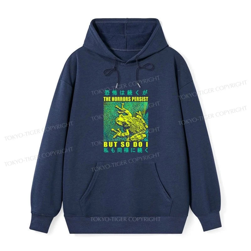 Tokyo-Tiger The Horrors Persist Forg Classic Hoodie