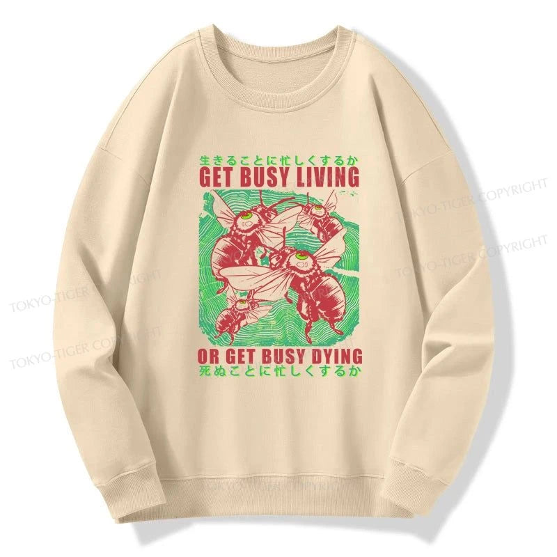 Tokyo-Tiger Busy Bee Japanese Sweatshirt