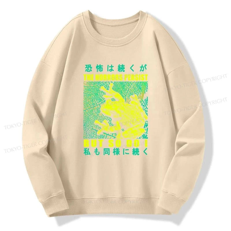 Tokyo-Tiger The Horrors Persist Forg Sweatshirt