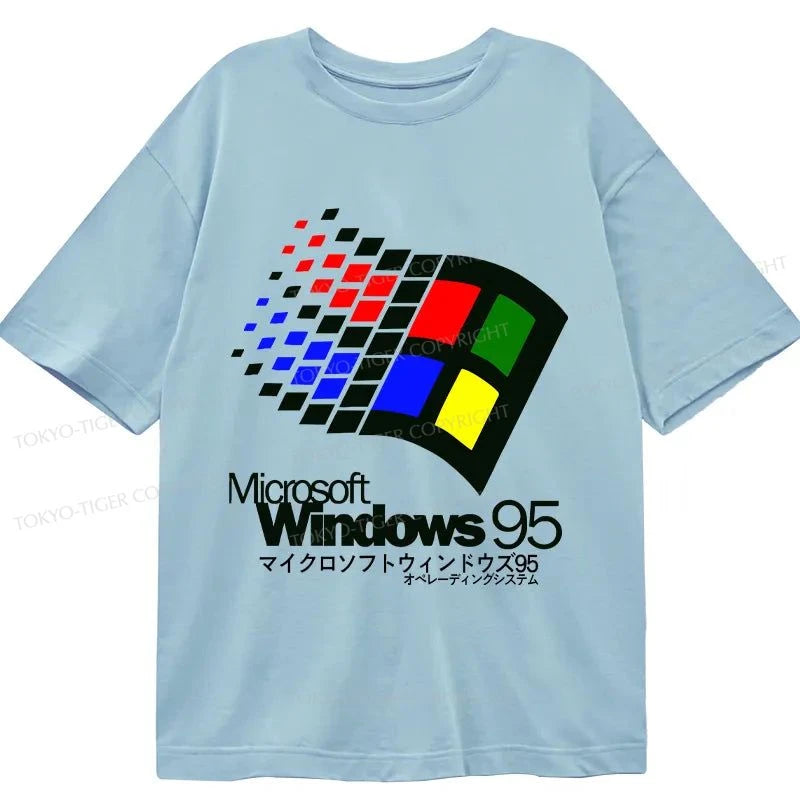 Tokyo-Tiger Windows 95 Logo Classic T-Shirt