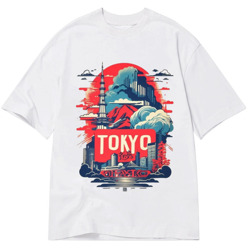 Tokyo-Tiger Japan Tokyo City Vintage Classic T-Shirt