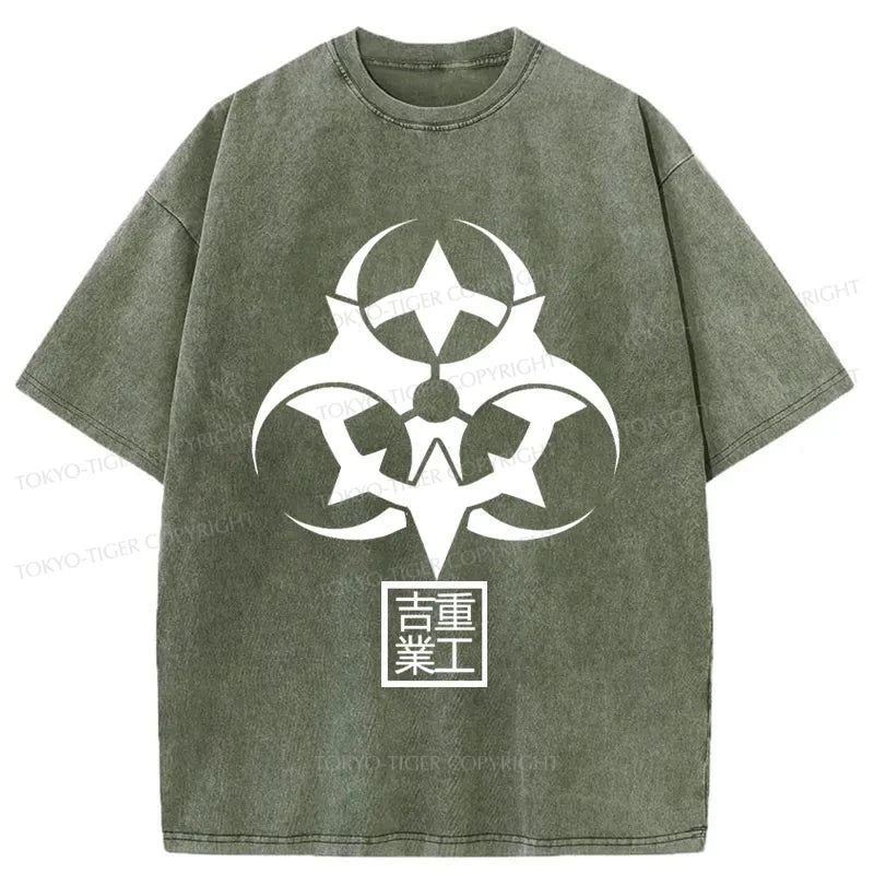 Tokyo-Tiger Jiye Heavy Industry Washed T-Shirt