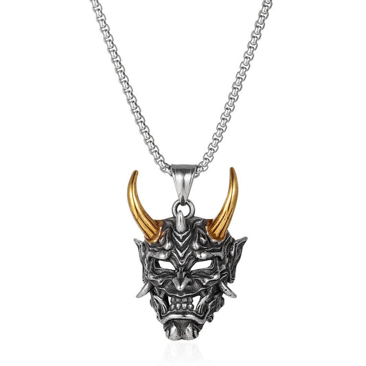 Tokyo-Tiger Japan Kobe Kinkakuki Hannya Necklace