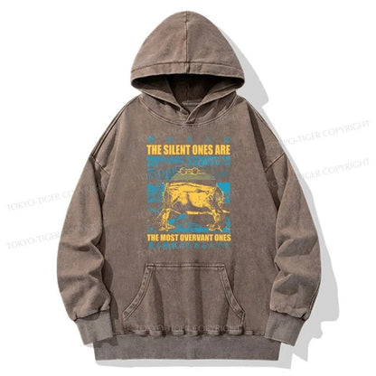 Tokyo-Tiger Silent Frog Japanese Washed Hoodie