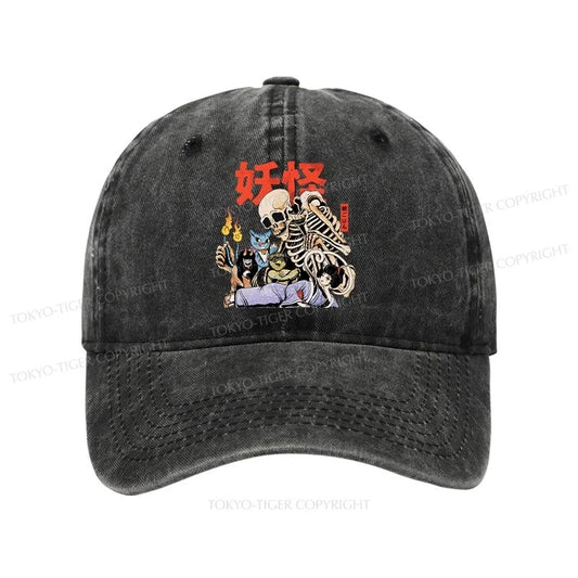 Tokyo-Tiger The Yokai Club Washed Cap