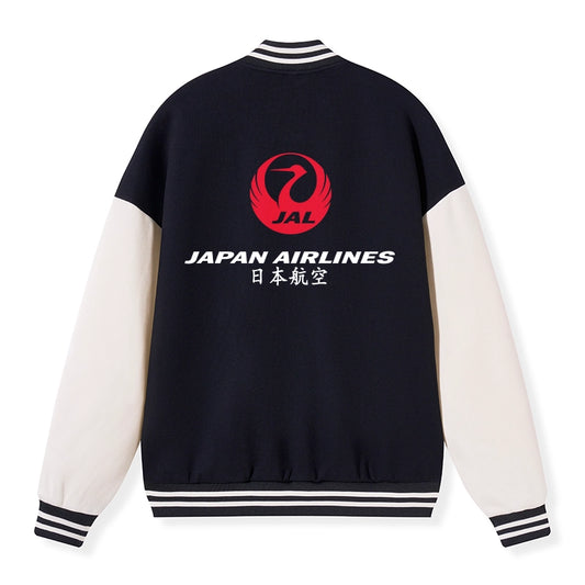 Tokyo-Tiger Japan Airlines Embroidery Varsity Jacket