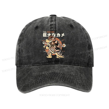 Tokyo-Tiger Vintage Kame Monster Washed Cap