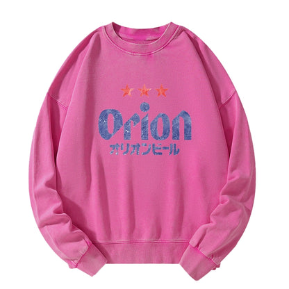 Tokyo-Tiger Orion Breweries Washed Sweatshirt