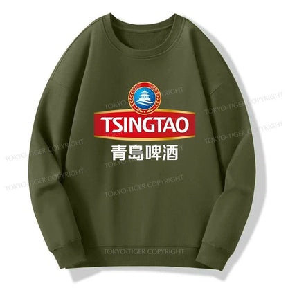 Tokyo-Tiger Qingdao Beer Logo Sweatshirt