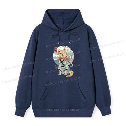 Tokyo-Tiger Samurai Shiba Dog Japanese Classic Hoodie