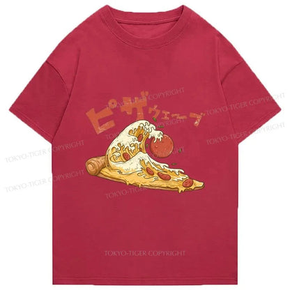 Tokyo-Tiger The Great Pizza Wave Classic T-Shirt