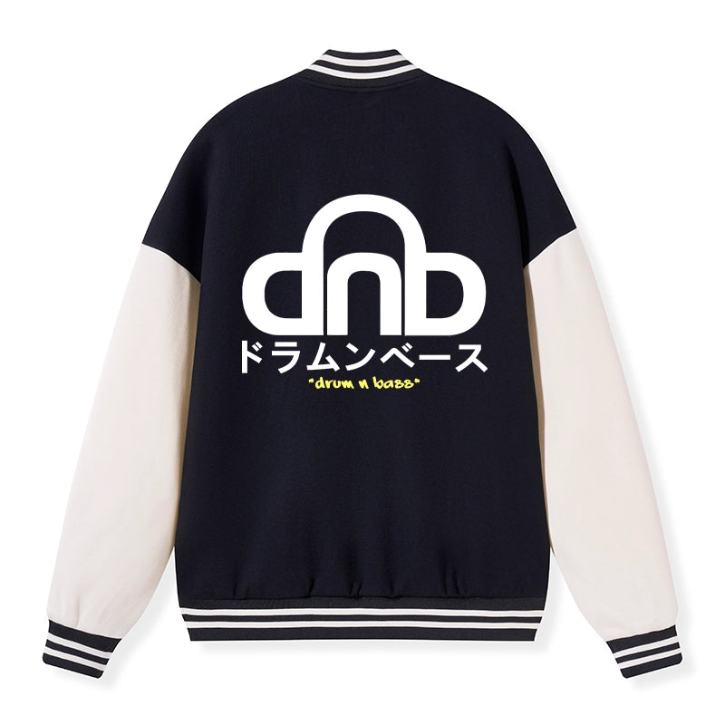 Tokyo-Tiger DNB Japan Embroidery Varsity Jacket