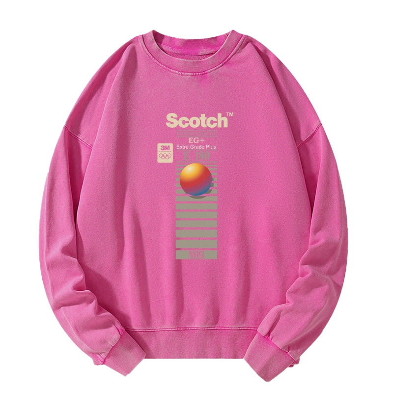 Tokyo-Tiger VHS Scotch E180 Washed Sweatshirt