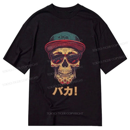 Tokyo-Tiger Fashion Skull Japanese Classic T-Shirt