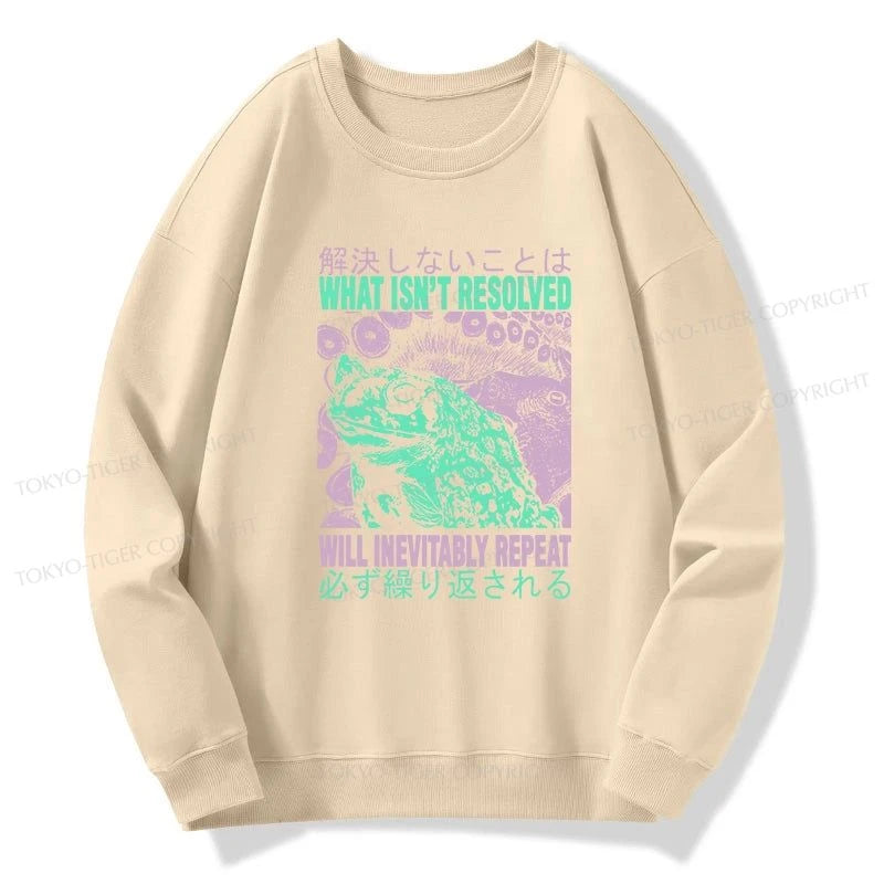 Tokyo-Tiger What Ist Resolved Forg Sweatshirt