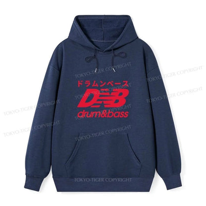 Tokyo-Tiger Drum And Bass Japan Classic Hoodie