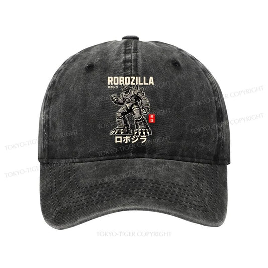 Tokyo-Tiger RoboZilla Manga Japanese Washed Cap