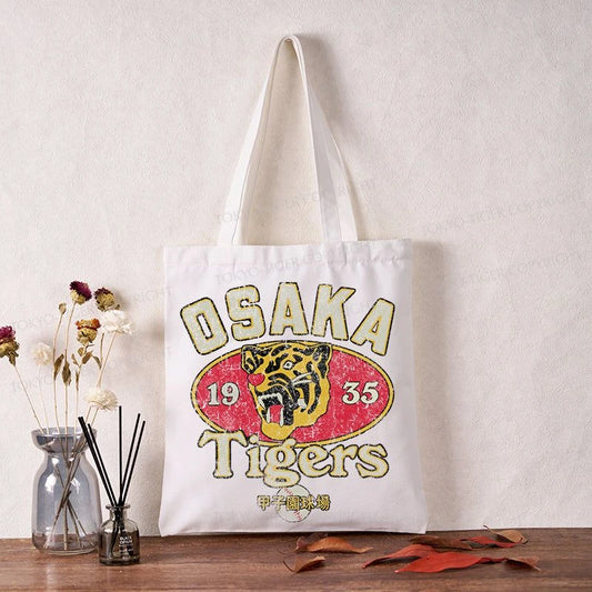 Tokyo-Tiger Osaka Tigers 1935 Tote Bag