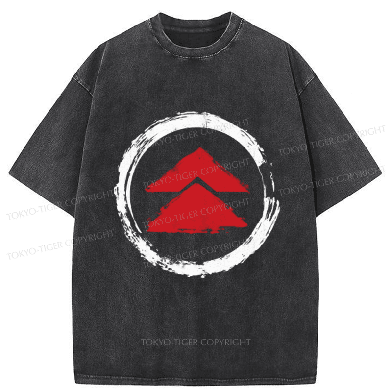 Tokyo-Tiger Tsushima Ghost Logo Washed T-Shirt