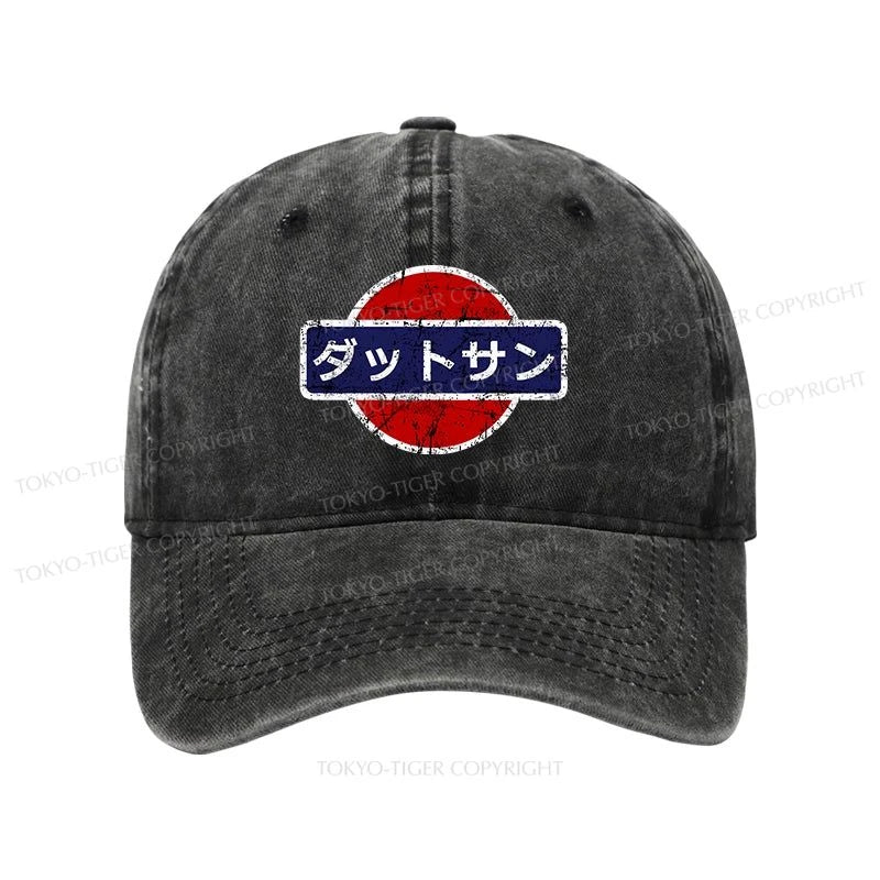 Tokyo-Tiger Datsun Vintage Japanese Car Washed Cap