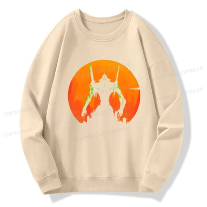 Tokyo-Tiger Robot Warrior Vintage Sweatshirt