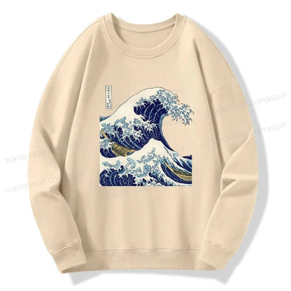 Tokyo-Tiger The Great Wave KanaGawa Sweatshirt