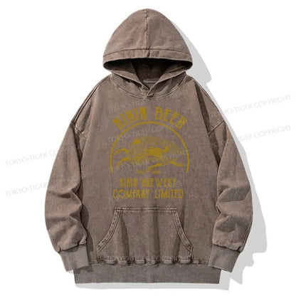 Tokyo-Tiger Kirin Beer Company Washed Hoodie