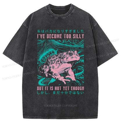 Tokyo-Tiger Stupid Frog Janpan Washed T-Shirt