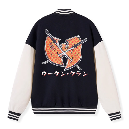 Tokyo-Tiger Wu Tang Japanese Embroidery Varsity Jacket