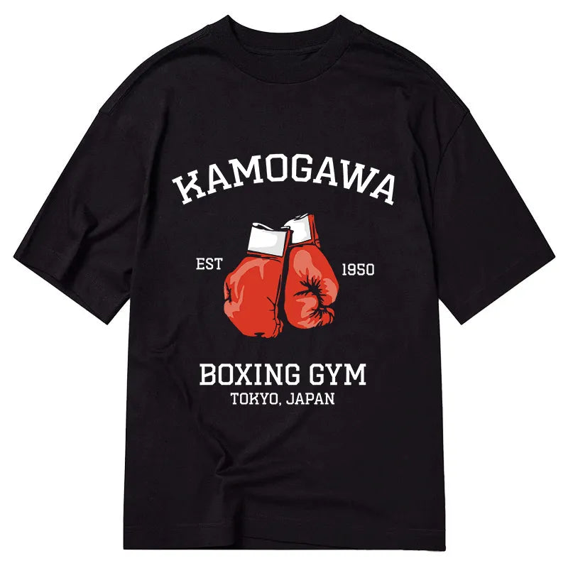Tokyo-Tiger Retro Boxing Gloves Manga Anime Classic T-Shirt