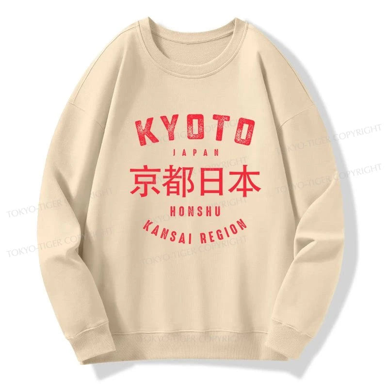 Tokyo-Tiger Kyoto City Japan Vintage Sweatshirt