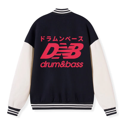 Tokyo-Tiger Drum And Bass Japan Embroidery Varsity Jacket