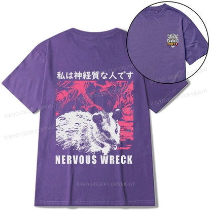 Tokyo-Tiger Nervous Wreck Front Back Classic T-Shirt