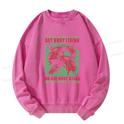 Tokyo-Tiger Busy Bee Japanese Washed Sweatshirt