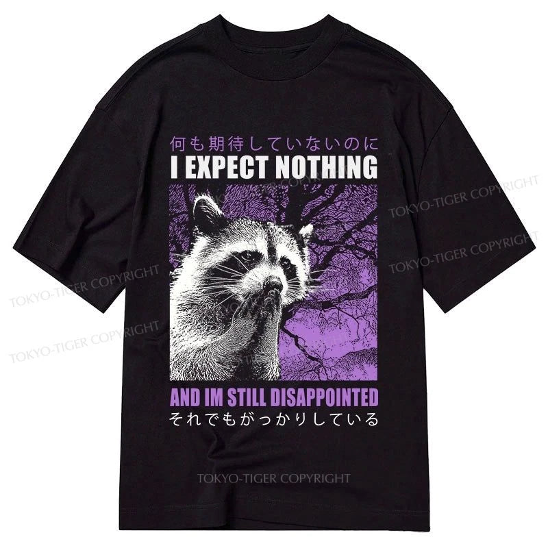 Tokyo-Tiger Disappointed Raccoon Japanese Classic T-Shirt