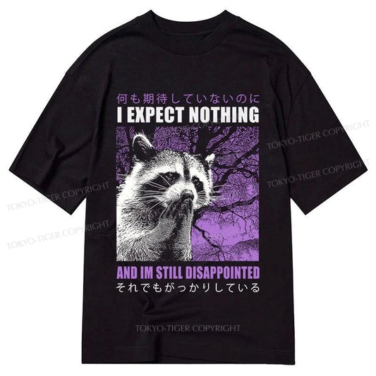 Tokyo-Tiger Disappointed Raccoon Japanese Classic T-Shirt